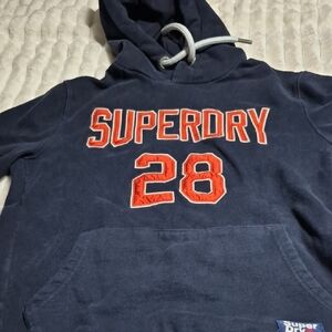 Superdry Men's Navy Hoodie Sweater